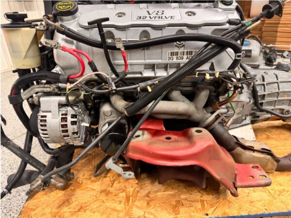 Cobra SVT Supercharged 4.6 DOHC Engine Drivetrain T 56 Transmission - Image 6