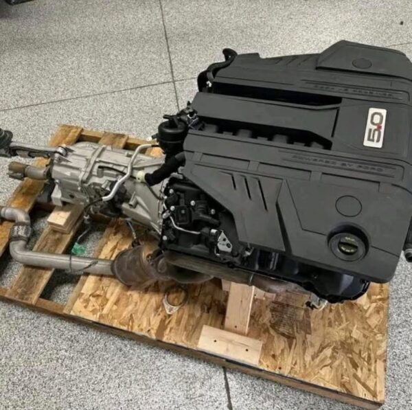 Mustang 5.0 Coyote Gen 3 Engine Drivetrain MT82 Transmission Manual 10k mi - Image 4