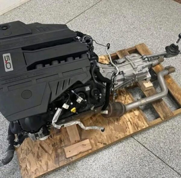 Mustang 5.0 Coyote Gen 3 Engine Drivetrain MT82 Transmission Manual 10k mi - Image 2