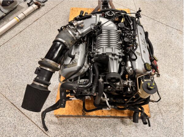 Cobra SVT Supercharged 4.6 DOHC Engine Drivetrain T 56 Transmission