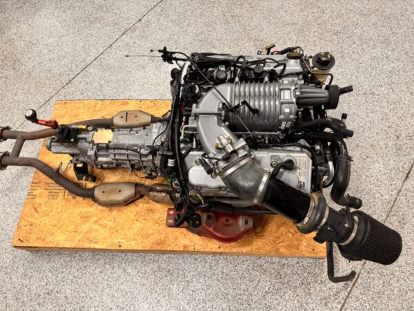 Cobra SVT Supercharged 4.6 DOHC Engine Drivetrain T 56 Transmission - Image 5